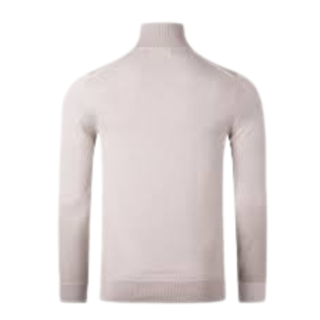 Fred Perry K9552 S56 Dark Oatmeal Jumper Mens XS