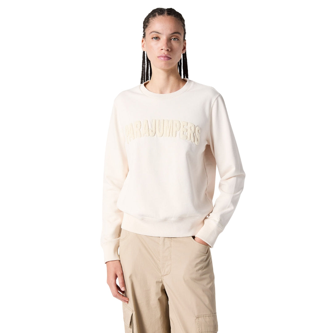 Parajumpers Kerenza Moonbeam White Sweatshirt S