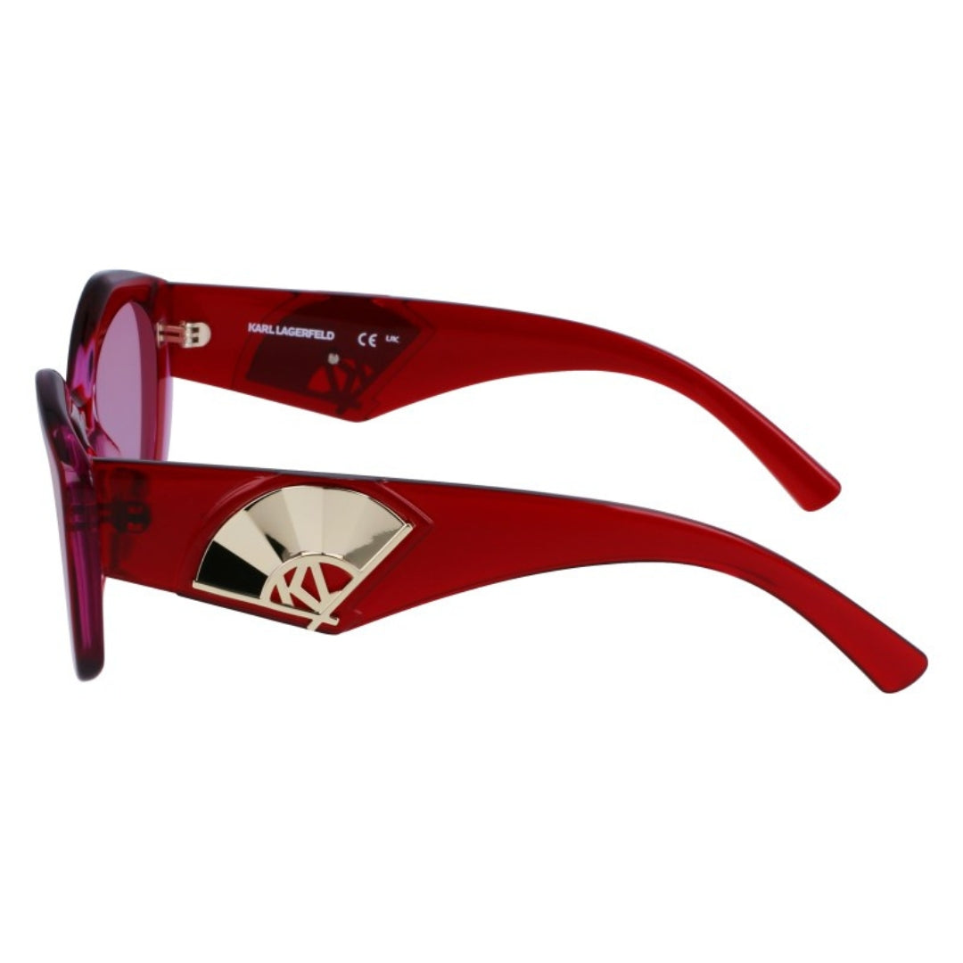 KARL LAGERFELD KL6127S 626 WINE Red Gradient Sunglasses One Size