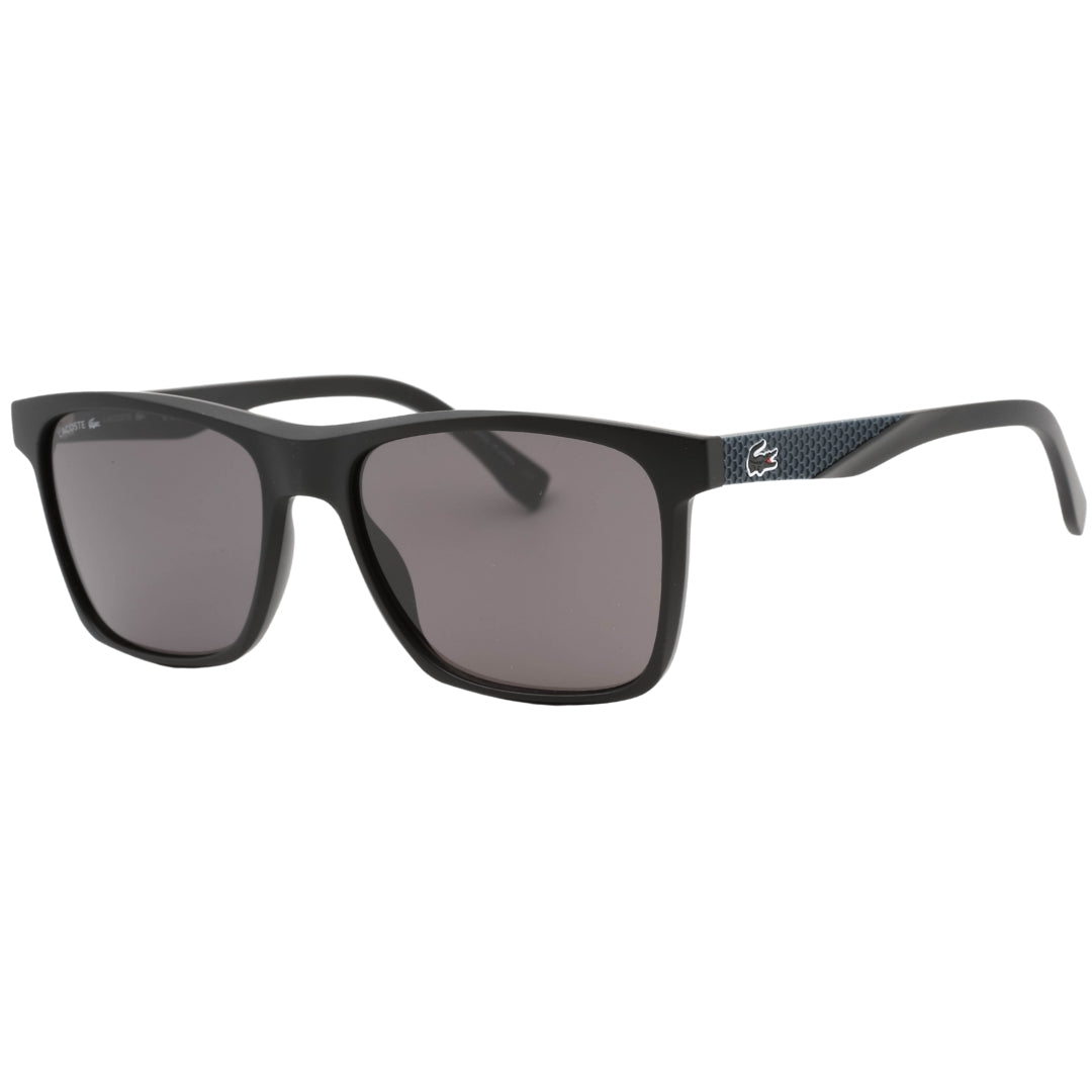 Lacoste Grey Lensed Matte Black Sunglasses