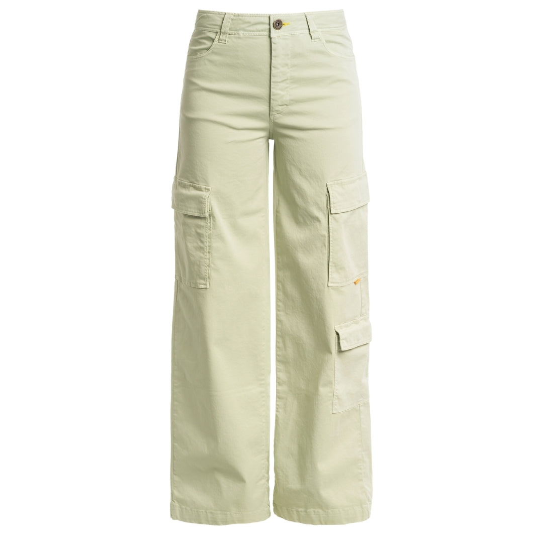 Parajumpers LELA WOMAN PWPACL32 245 NILE GREEN Cargo Pants Womens S
