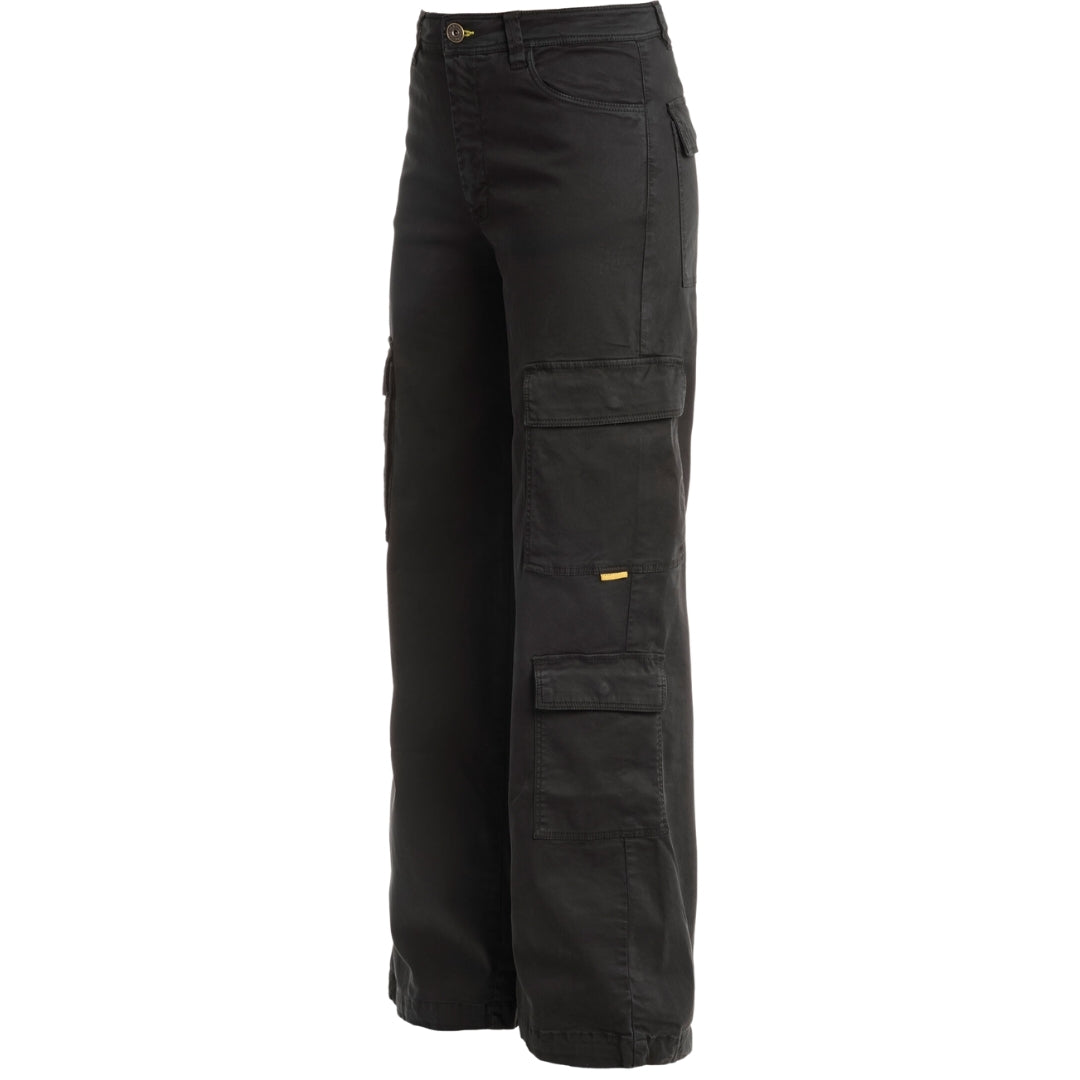 Parajumpers LELA WOMAN PWPACL32 541 Black BLACK Cargo Pants Womens W28 / 32L