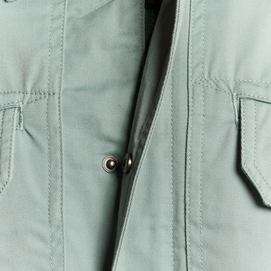Lyle & Scott Green Multi Pocket Overshirt XL