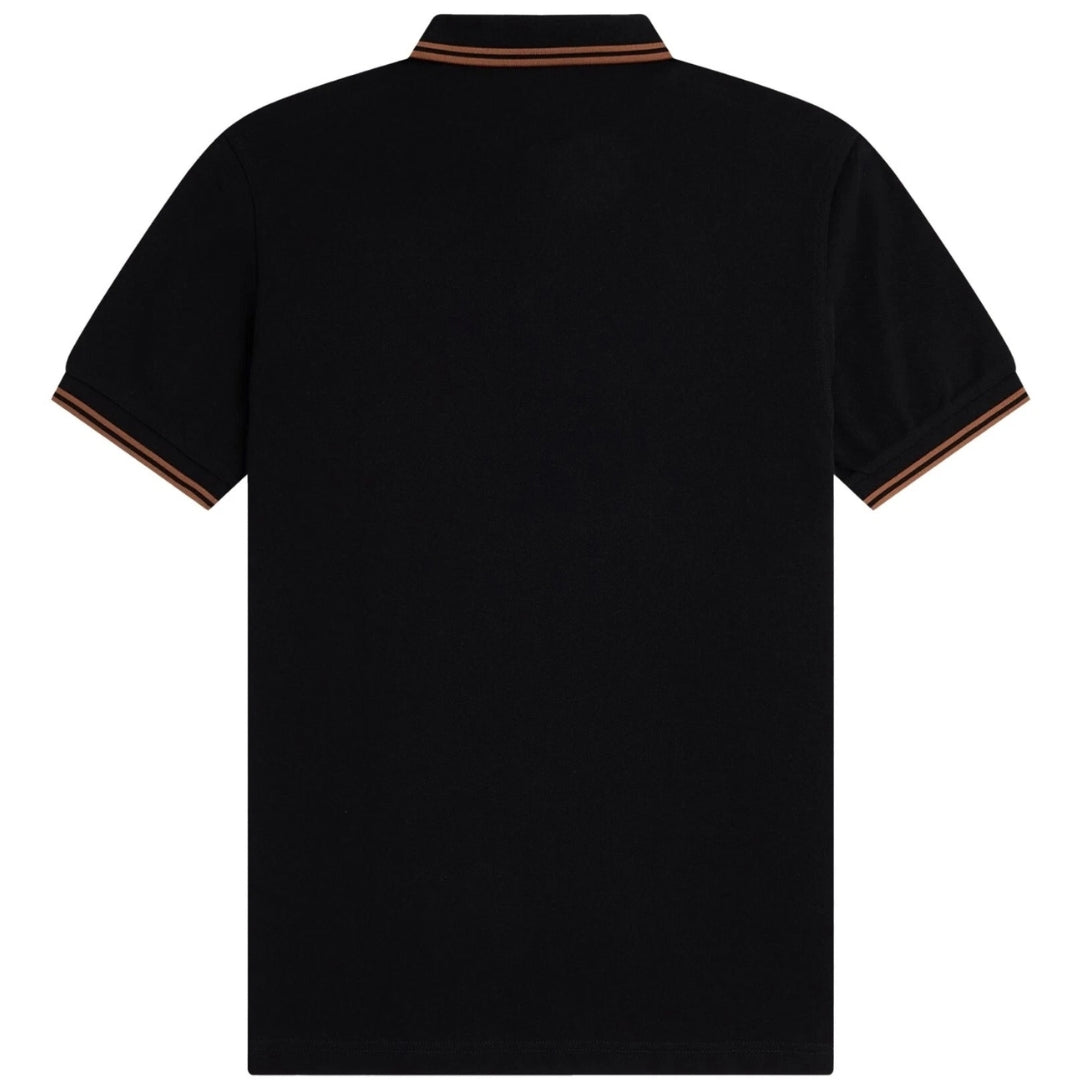 Fred Perry M3600 S38 Black Polo Shirt Mens S