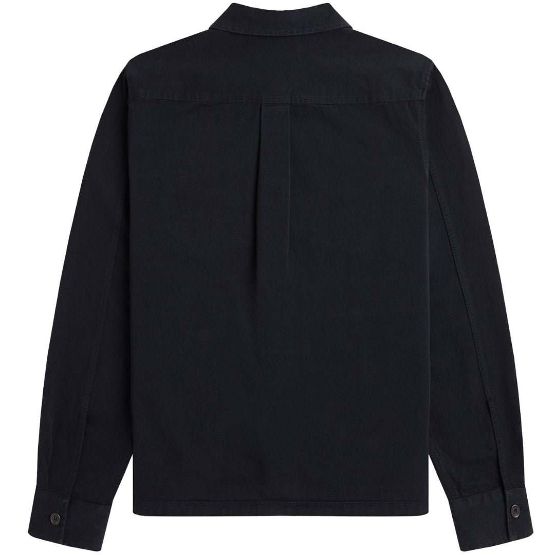 Fred Perry M6627 102 Black Over Shirt Mens XS