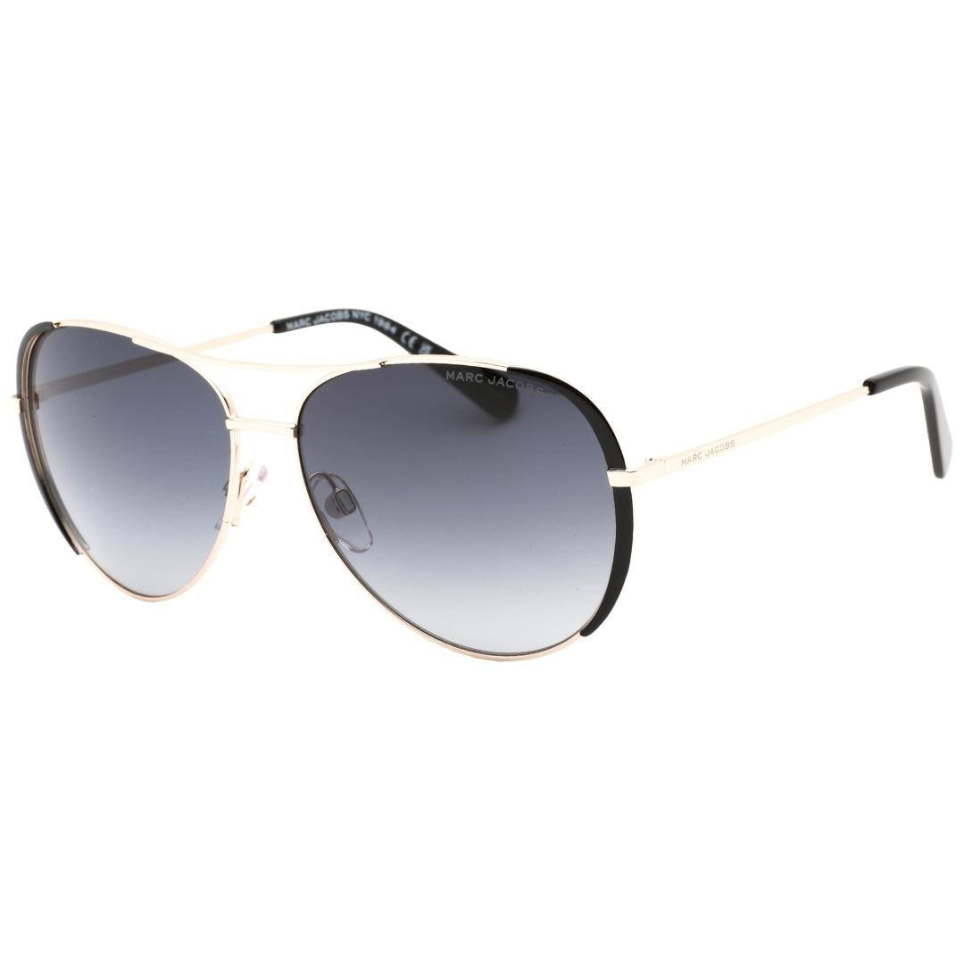 Marc Jacobs Dark Grey SF Lensed Gold Sunglass