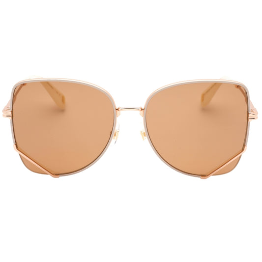 Marc Jacobs Rose Gold Lensed Rose Gold Framed Sunglasses