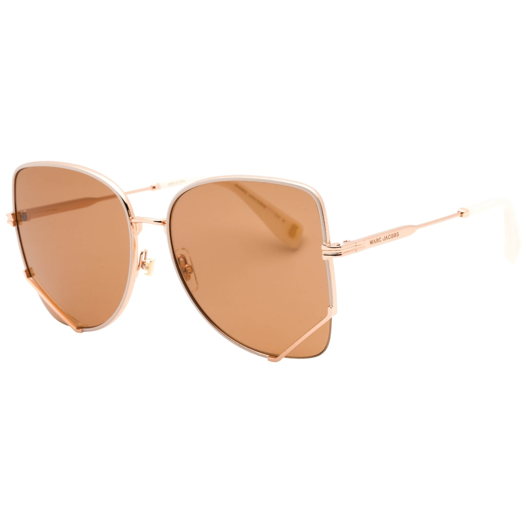 Marc Jacobs Rose Gold Lensed Rose Gold Framed Sunglasses