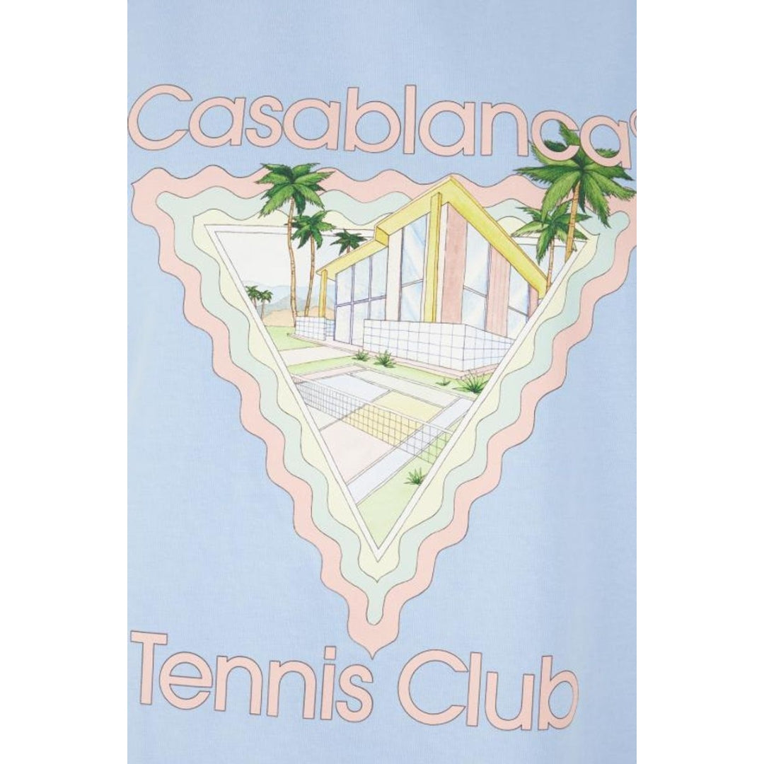 Casablanca Maison De Reve Light Blue T-Shirt