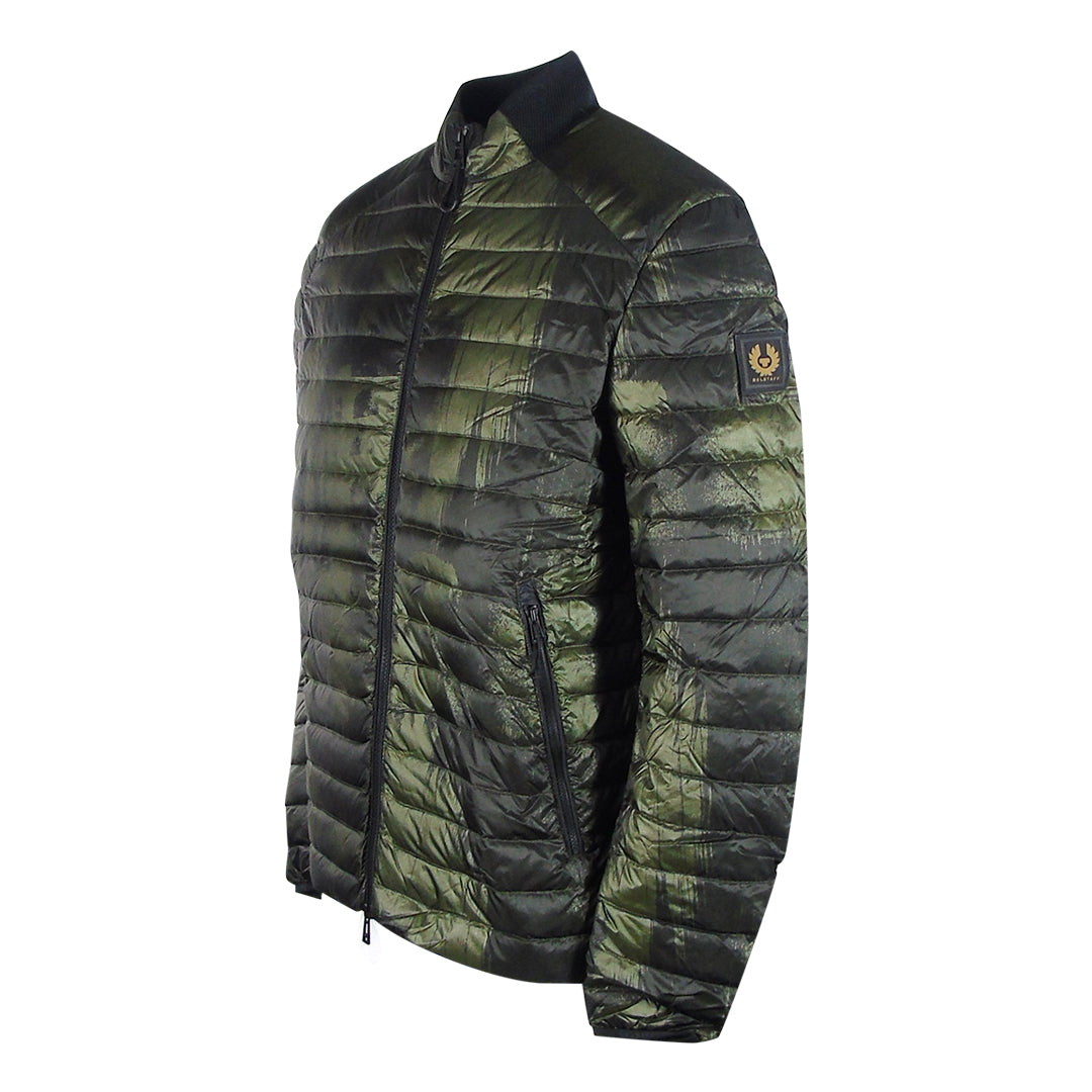 Belstaff Abstract Airframe True Olive Down Filled Jacket
