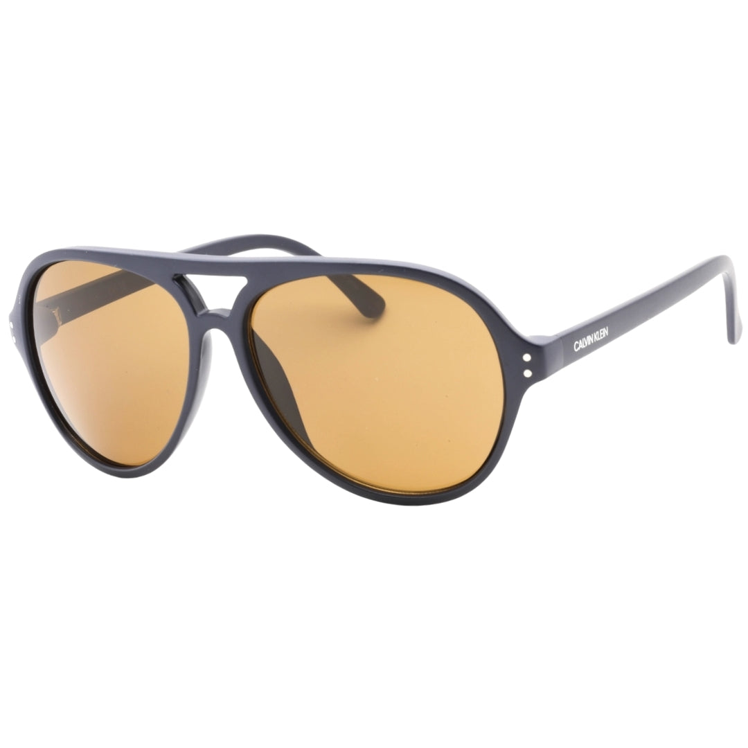 Calvin Klein Gradient Lens Navy Blue Sunglasses