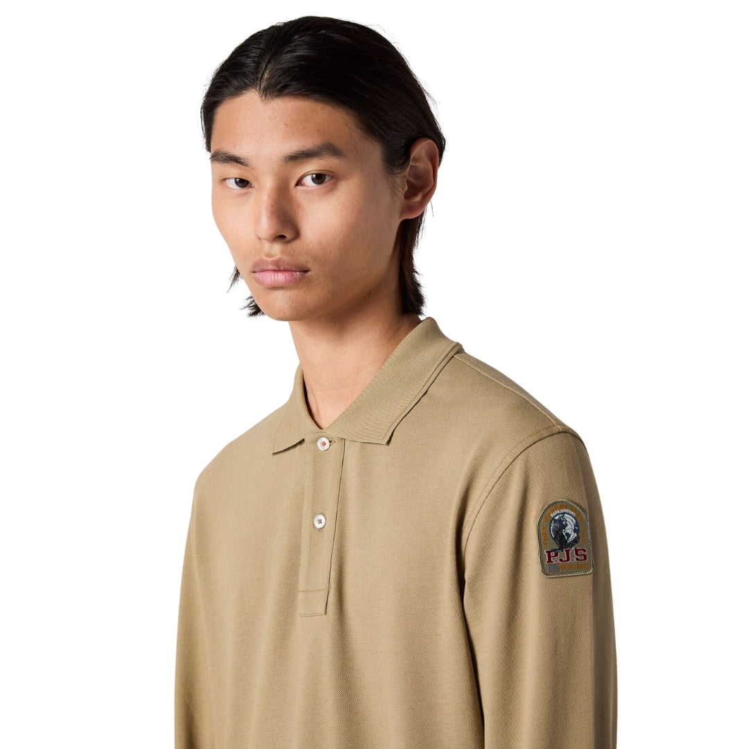 Parajumpers OBERON POLO - MAN 251MPMPOEY10 EARTH L