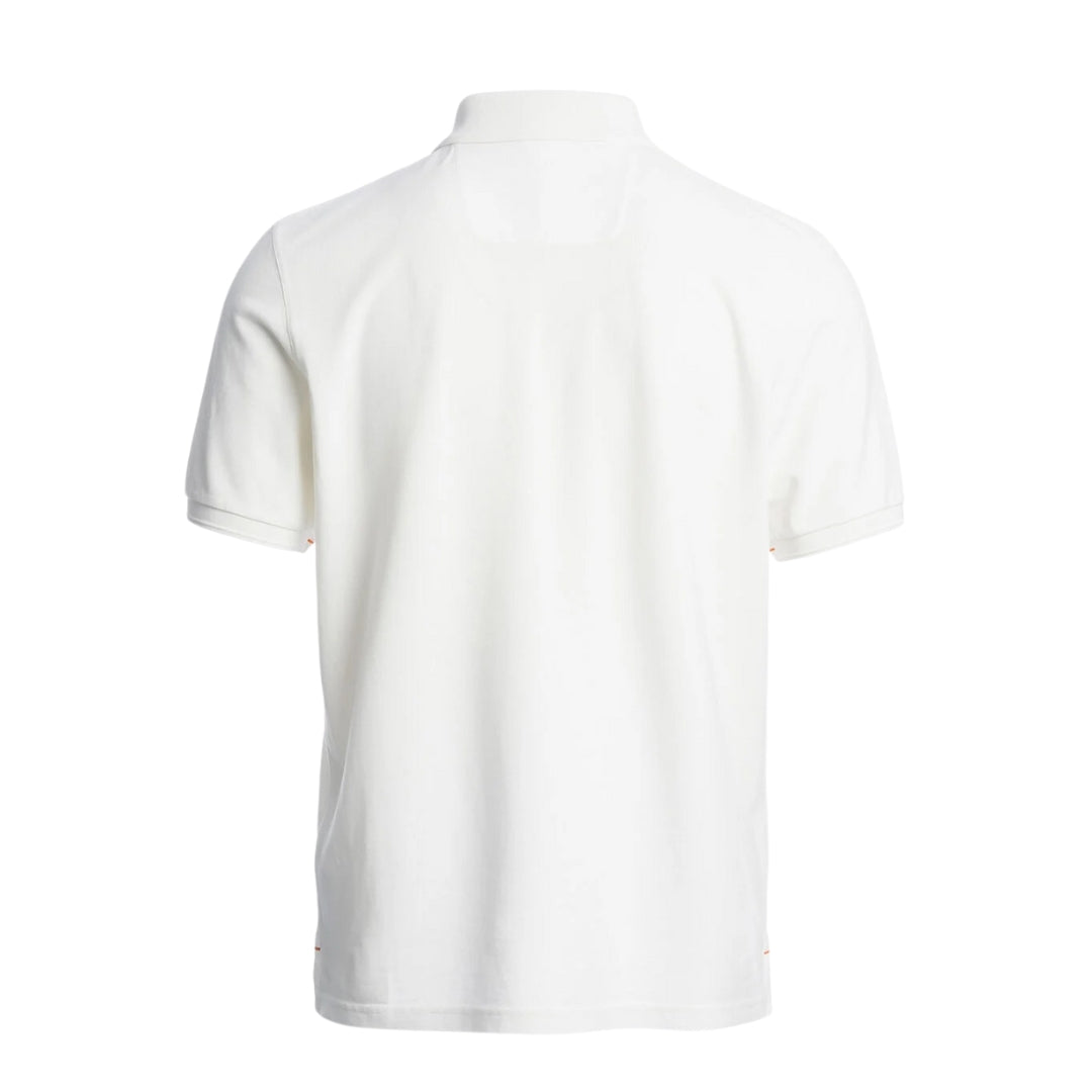 Parajumpers PATCH POLO - MAN 251MPMPOPO02 WHITE L