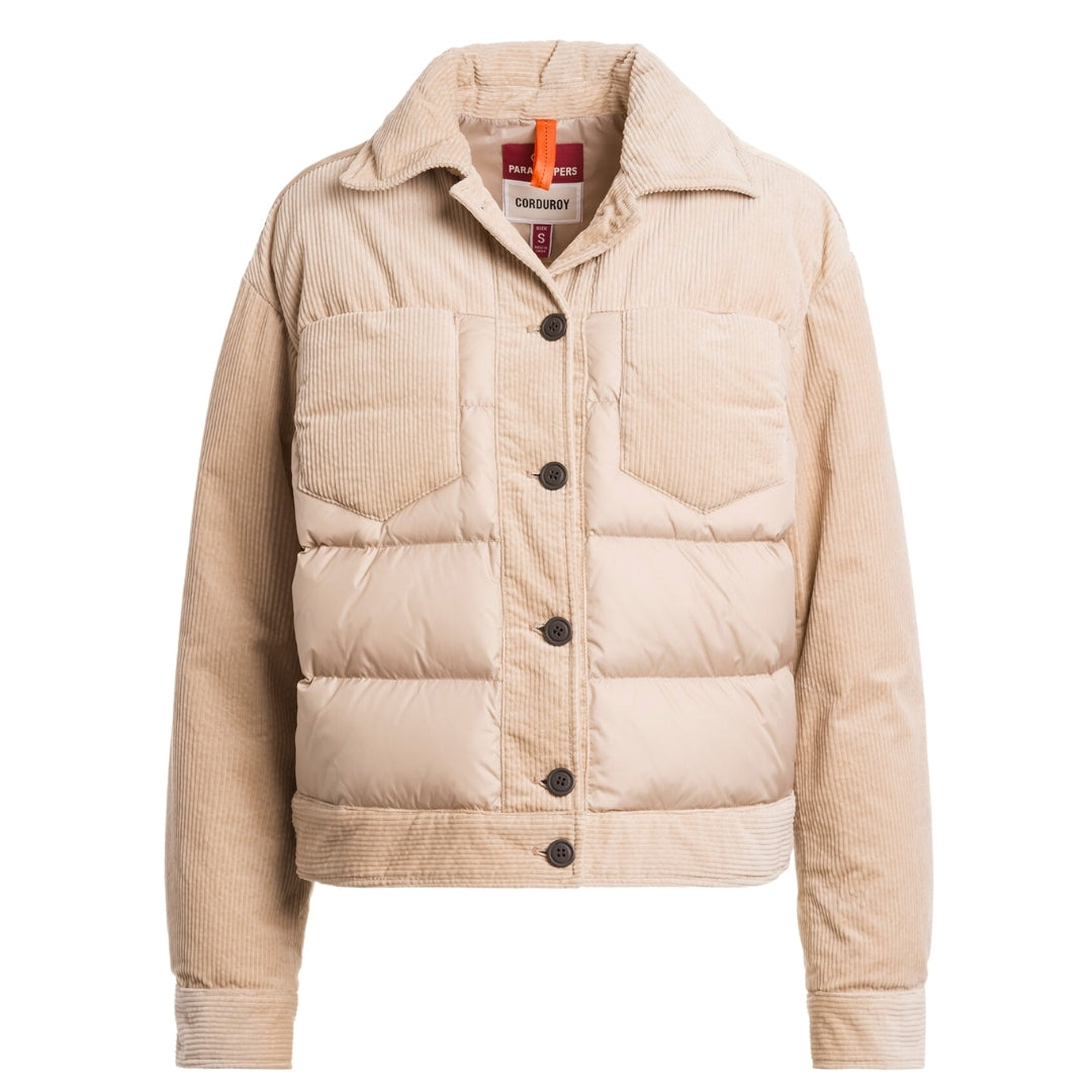 Parajumpers PATIENCE PWPUCU33 253 SUN KISSED Beige DOWN JACKET Womens S