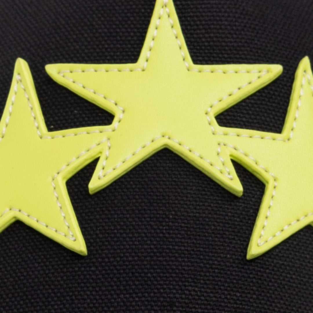 Amiri Three Star Trucker Hat Black Lime