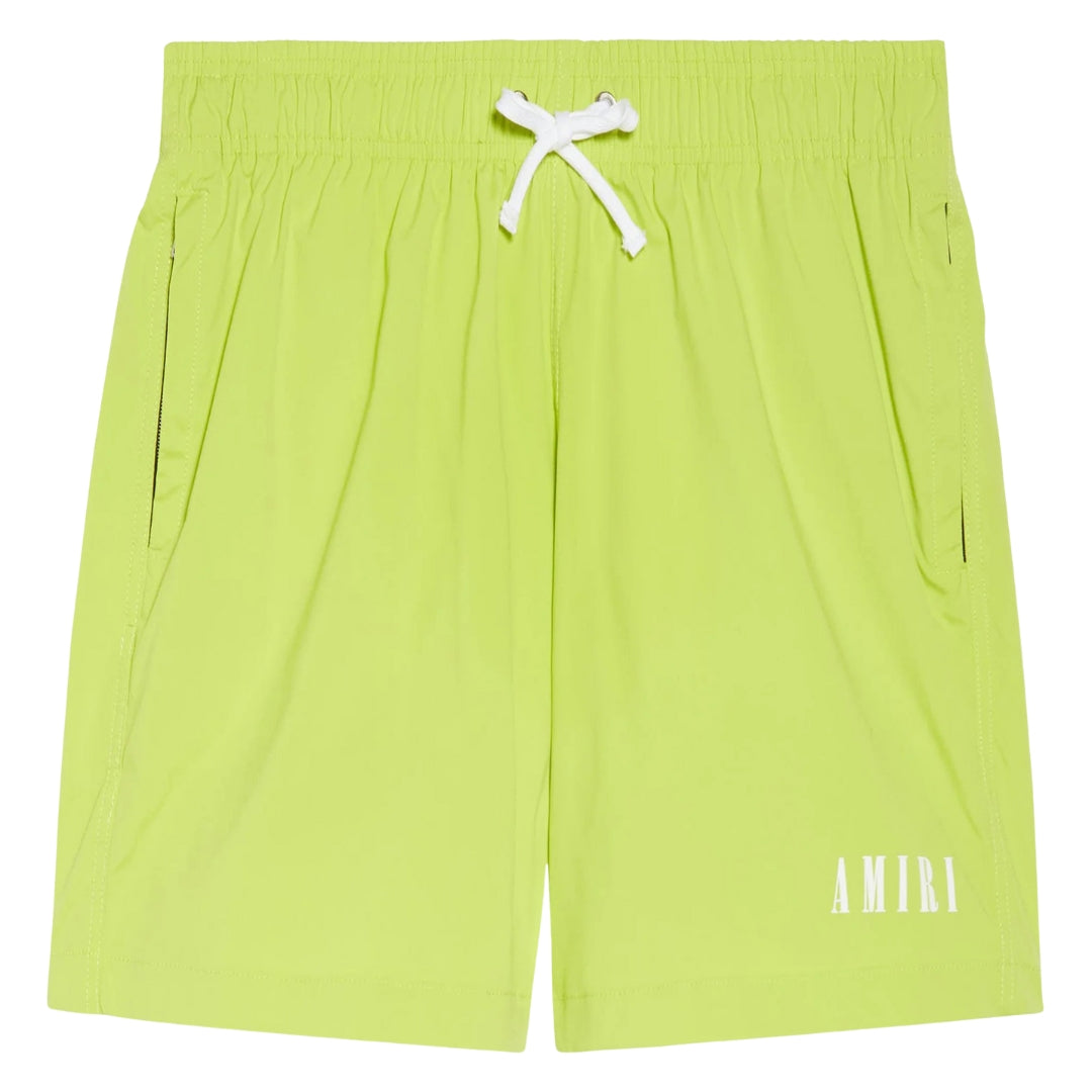 Amiri Core Logo Swimtrunk Lime