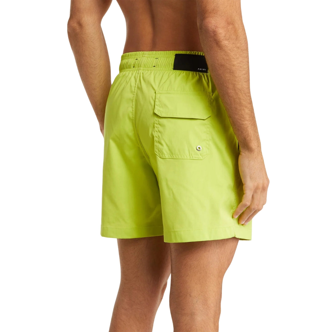 Amiri Core Logo Swimtrunk Lime