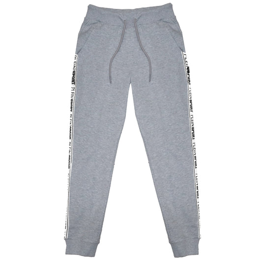 Plein Sport Branded Tape Grey Sweattpants S