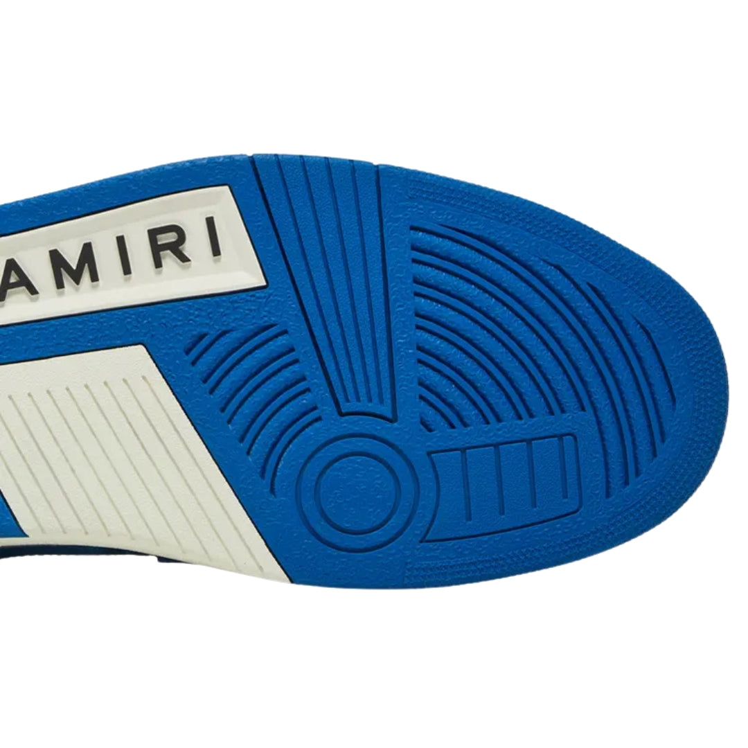 Amiri Skel Top Hi Blue/White