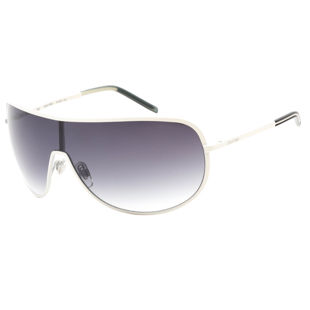 Calvin Klein Grey Gradient  White Sunglasses