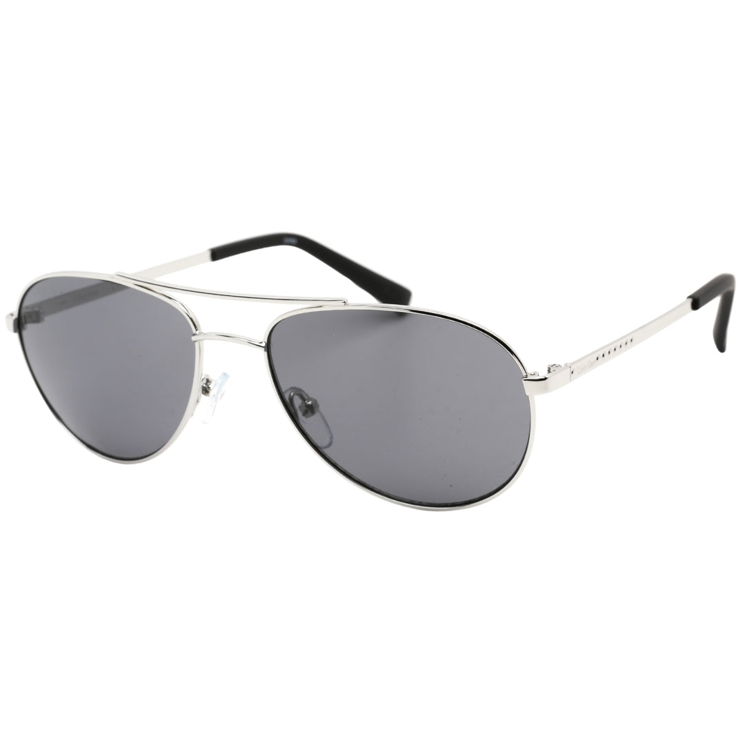 Calvin Klein Black Lens Silver Sunglasses