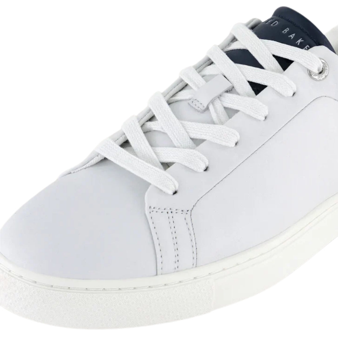 Ted Baker Rbertoo White Leather Trainers