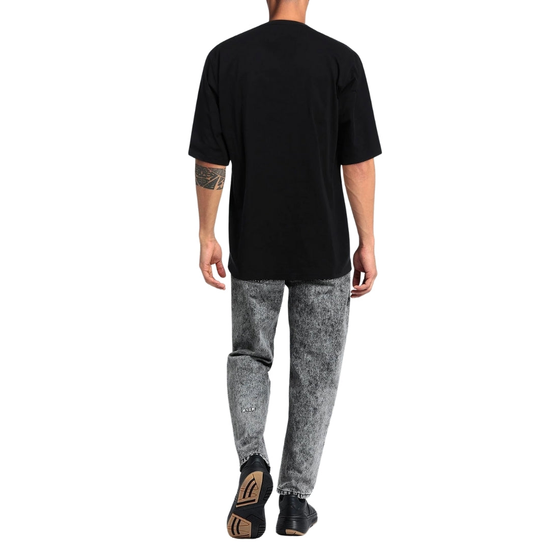 Dsquared2 Skater Fit Home Is In My Head Logo Black T-Shirt S