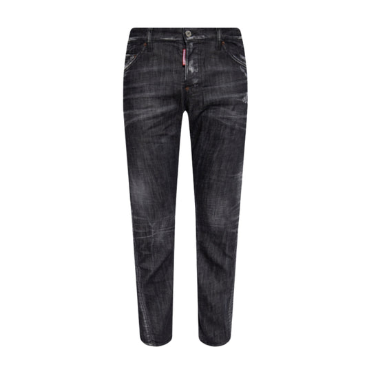 Dsquared2 Sexy Twist Jean Black Denim Pants W32