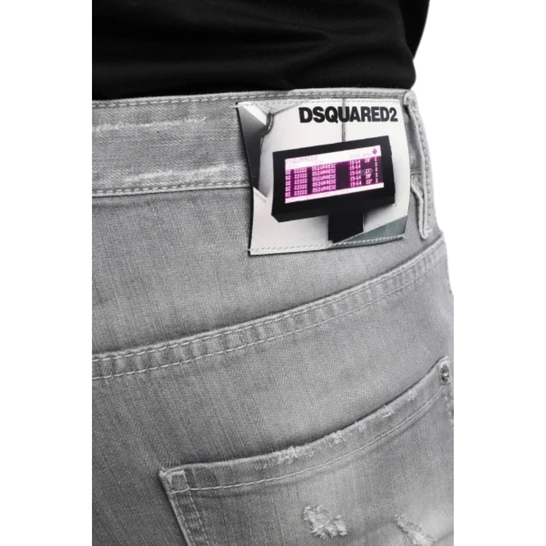 Dsquared2 Light Grey Skater Jeans W34