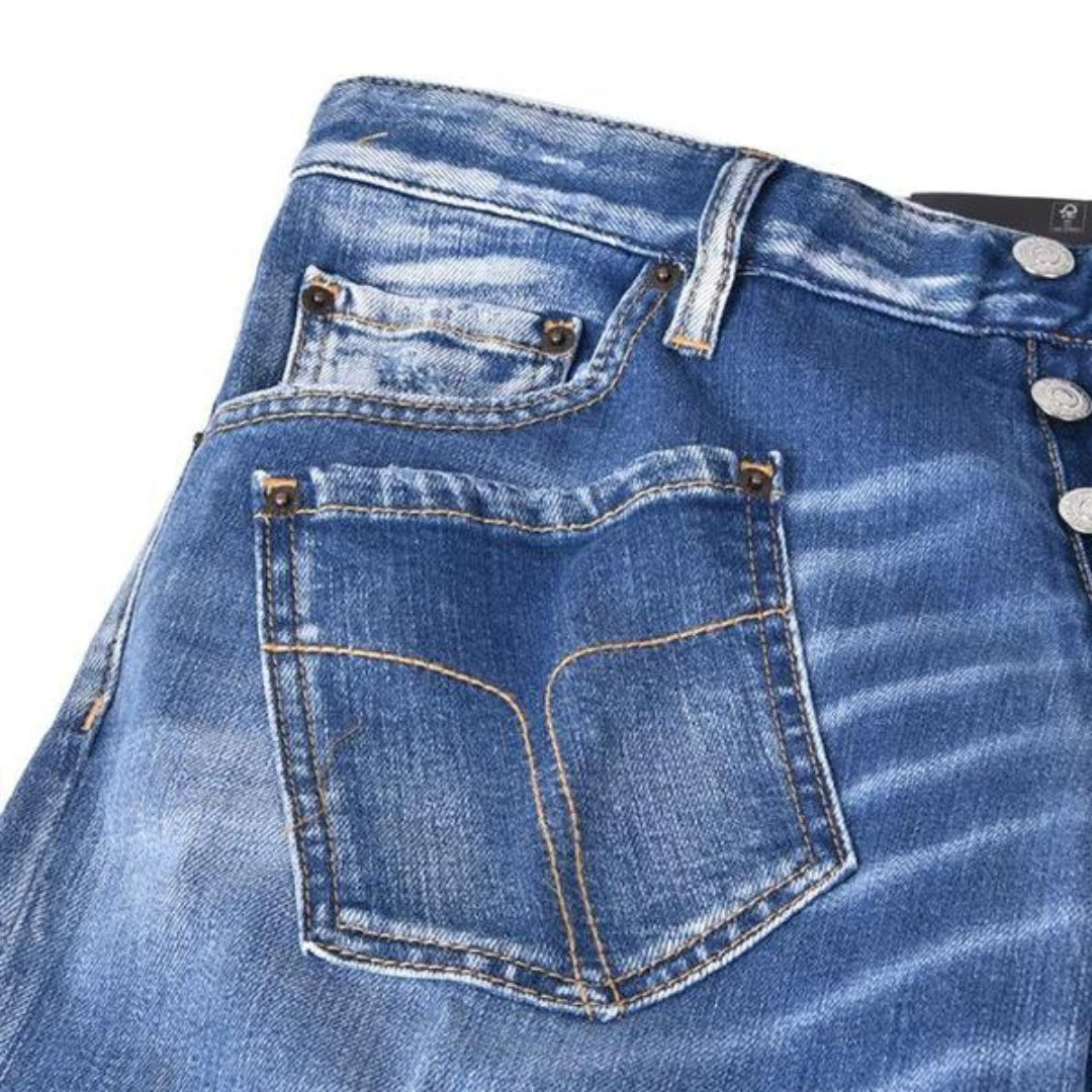 Dsquared2 Relax Long Crotch Jean Blue Denim Pants 48