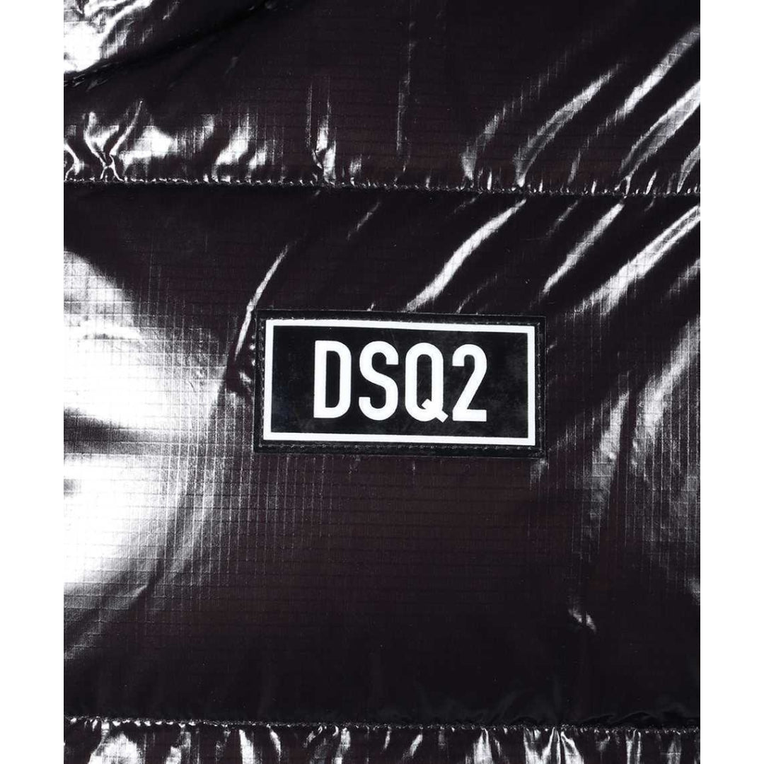 Dsquared2 Shiny Black Down Jacket