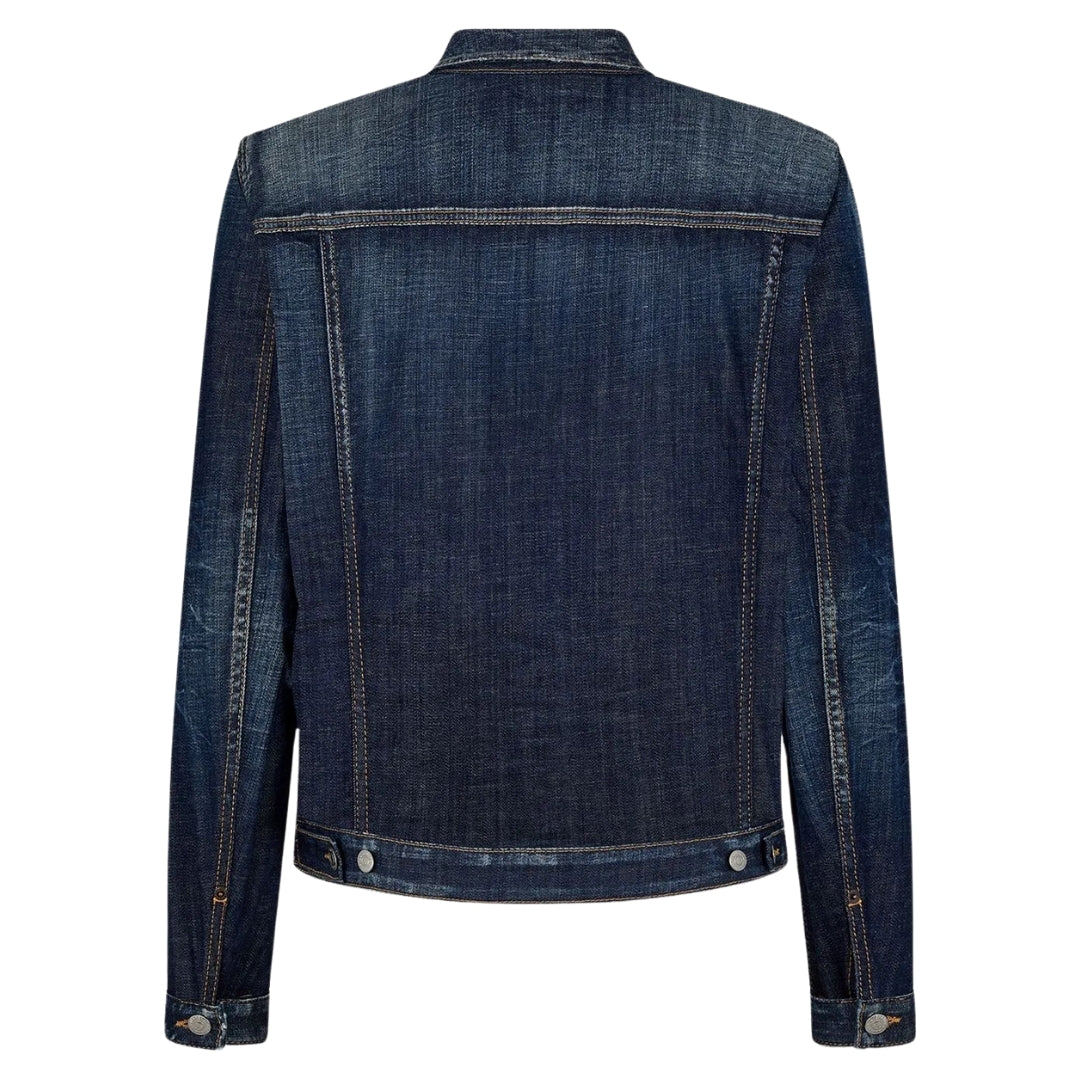 Dsquared2 Dark Navy Blue Denim Jacket M