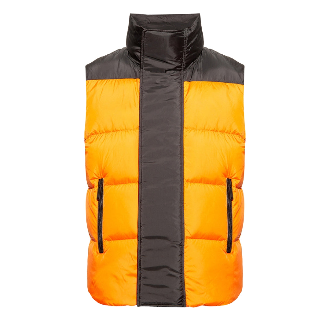 Dsquared2 Puffer Vest Flame Orange Down Gilet