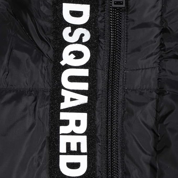 Dsquared2 Black Down Puffer Jacket