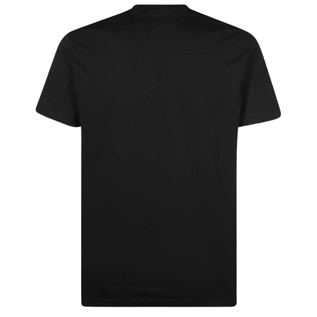 Dsquared2 Cool Fit Logo Around Collar Black T-Shirt