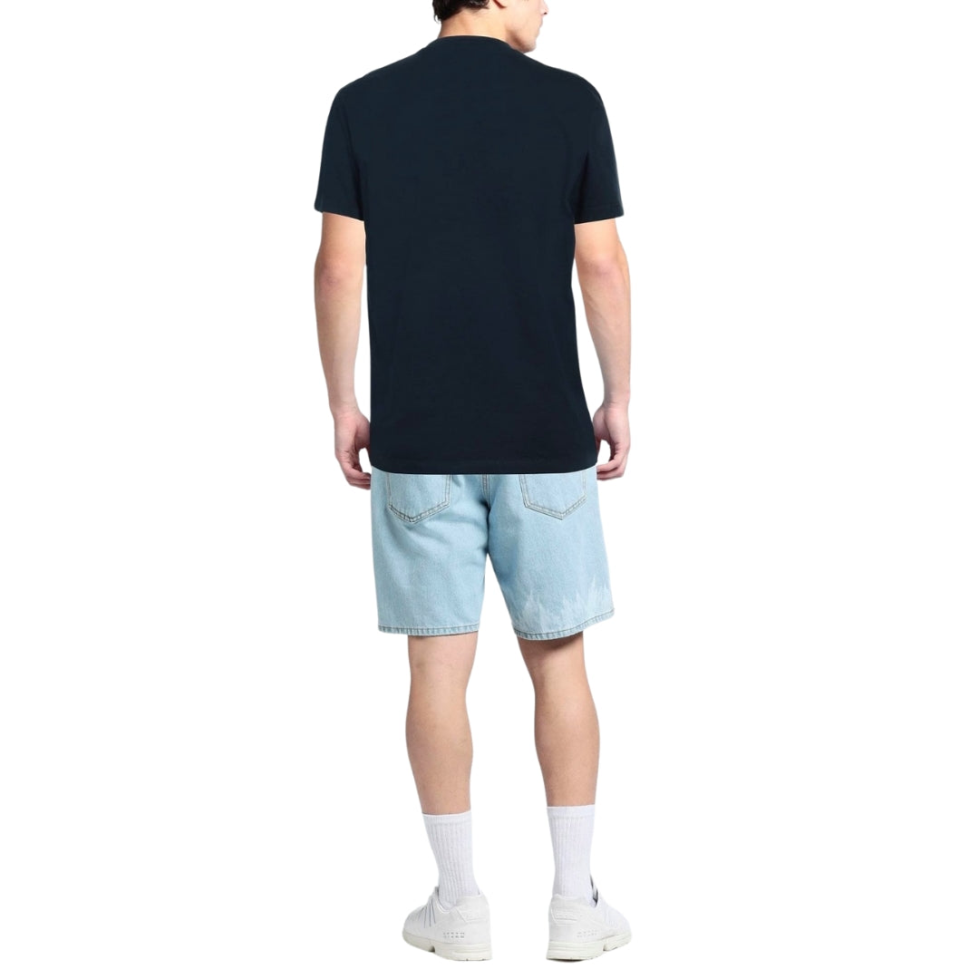 Dsquared2 Cool Fit Maple Leaf Dark Navy Blue T-Shirt