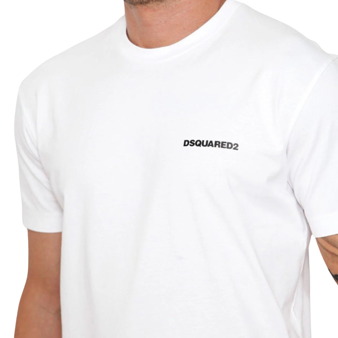 DSQUARED2 Cool Fit Headquarters White T-Shirt S