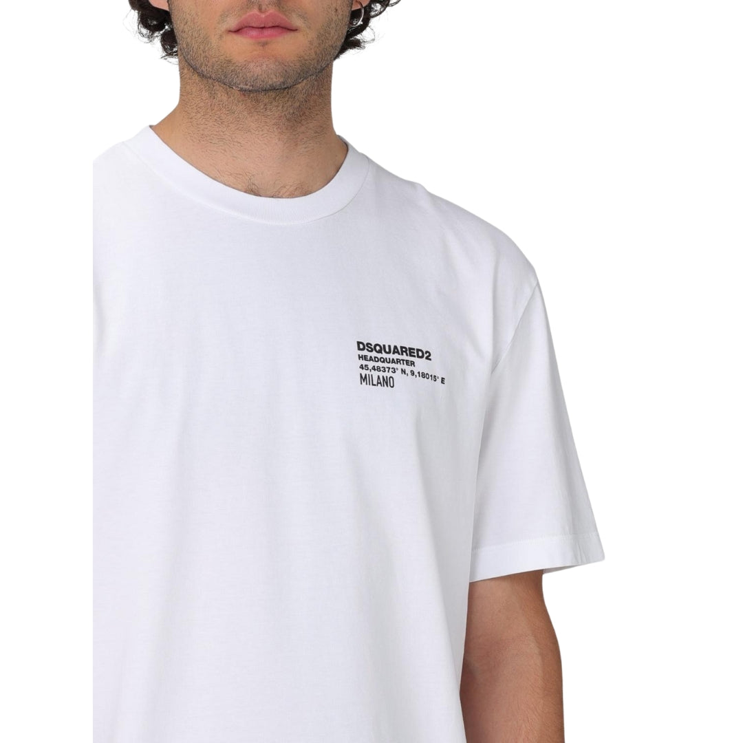 Dsquared2 Logo T-Shirt White L