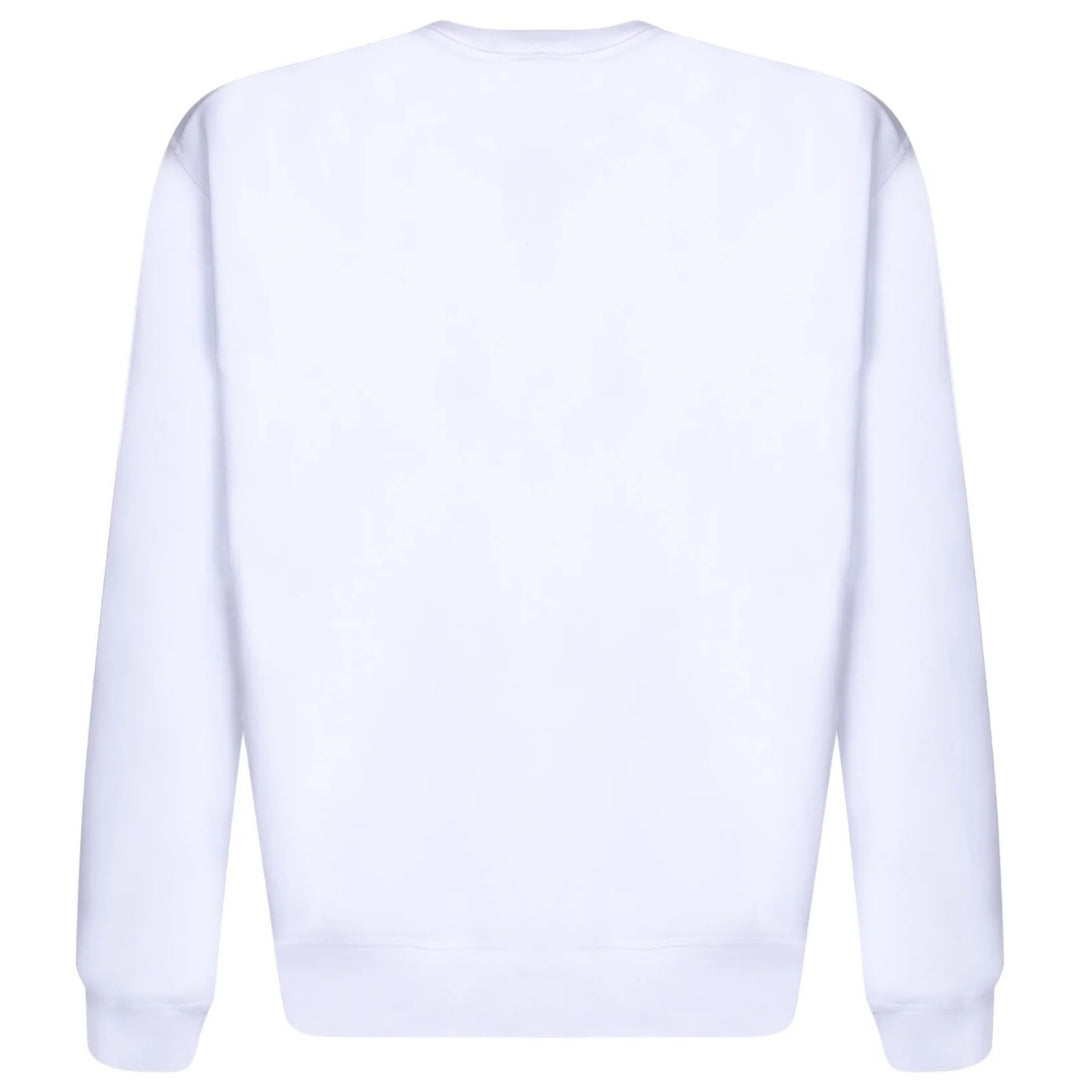 Dsquared2 Small Block Logo White Sweatshirt M