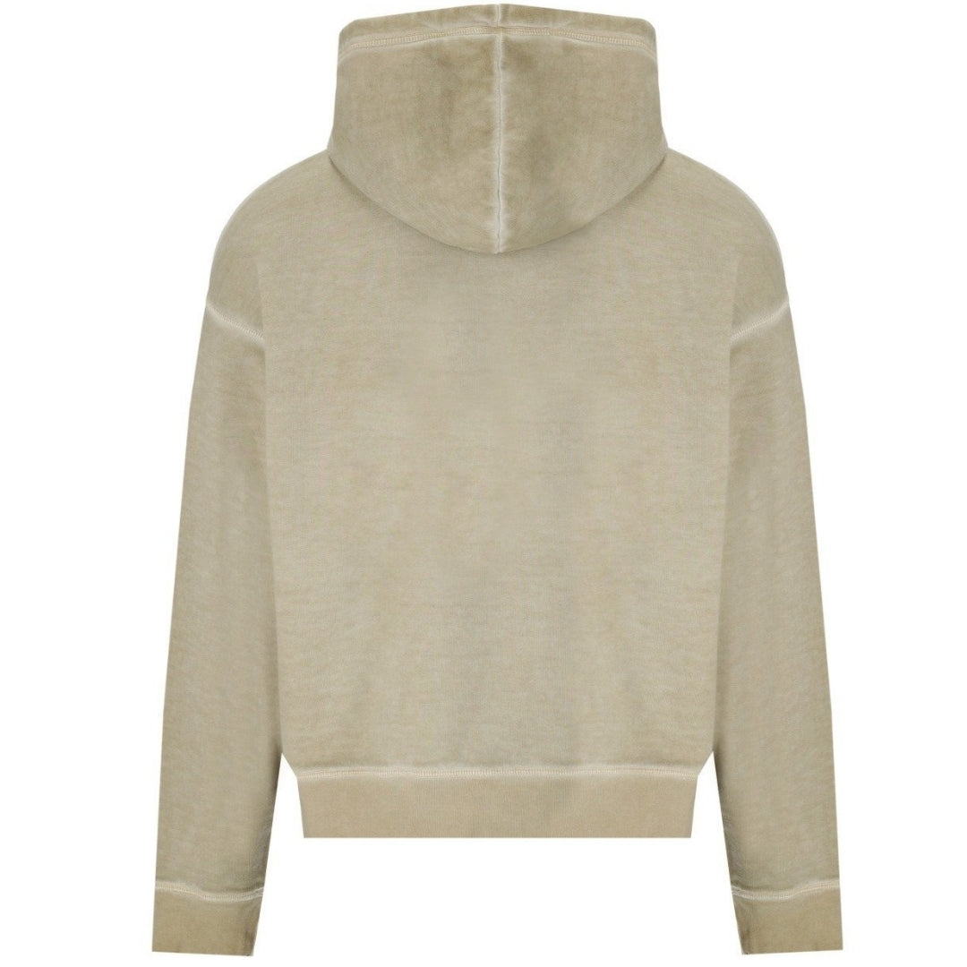 Dsquared2 Cipro Fit Small Logo Mastic Beige Hoodie S