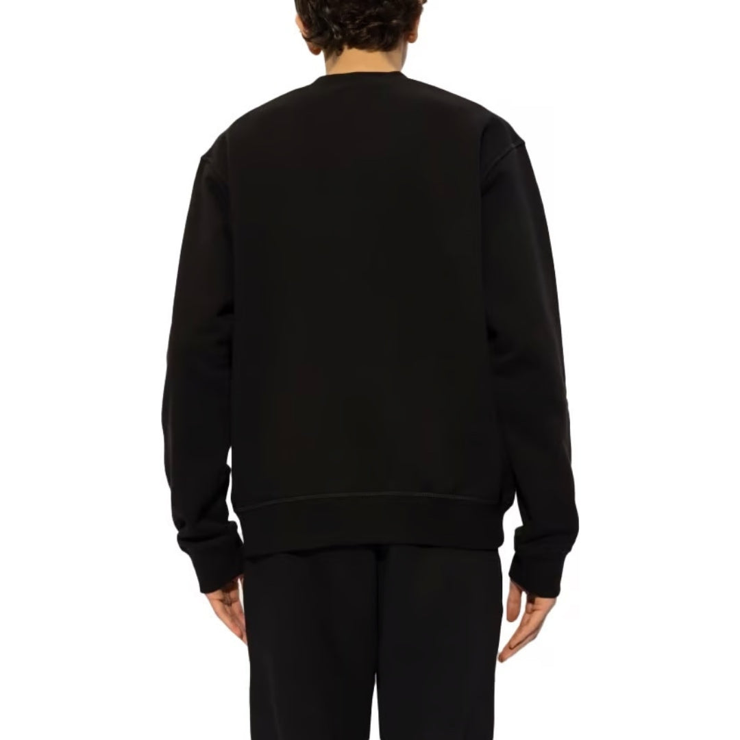 Dsquared2 Red Maple Leaf Sweatshirt Black M