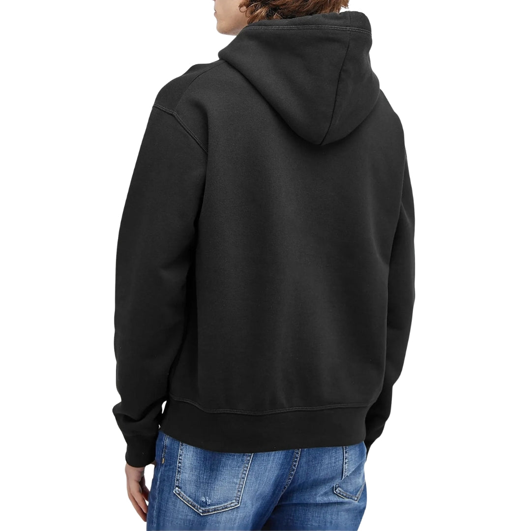 Dsquared2 Printed Hoodie Black M