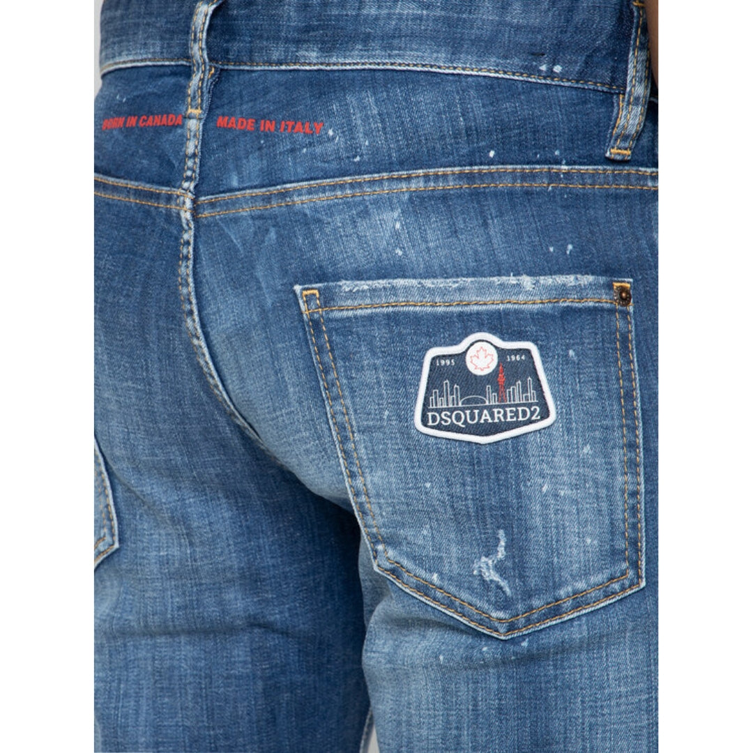 DSQUARED2 S74LB0670 S30342 COOL GUY JEAN 470 BLUE JEANS Mens 46