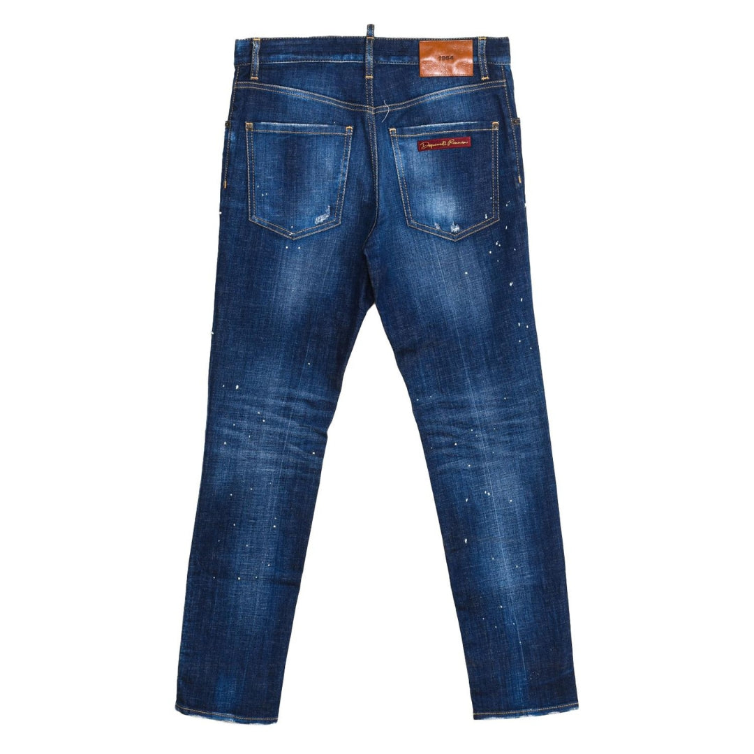 DSQUARED2 S74LB0769 S30342 SEXY MERCURY JEAN 470 BLUE JEANS Mens 52