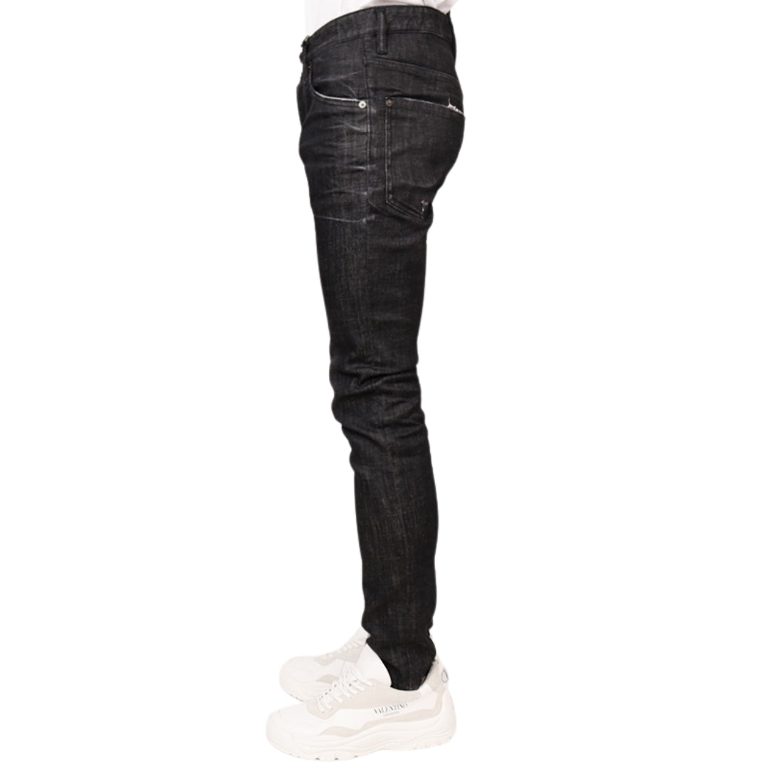 DSQUARED2 S74LB0985 S30357 SKATER JEAN 900 BLACK JEANS Mens 46