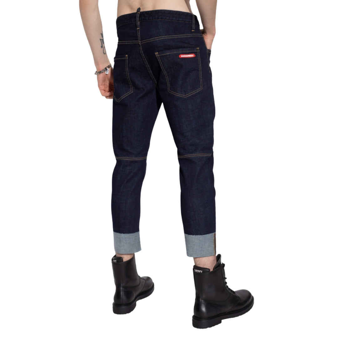 Dsquared2 Sailor Jean Dark Blue Denim Pants