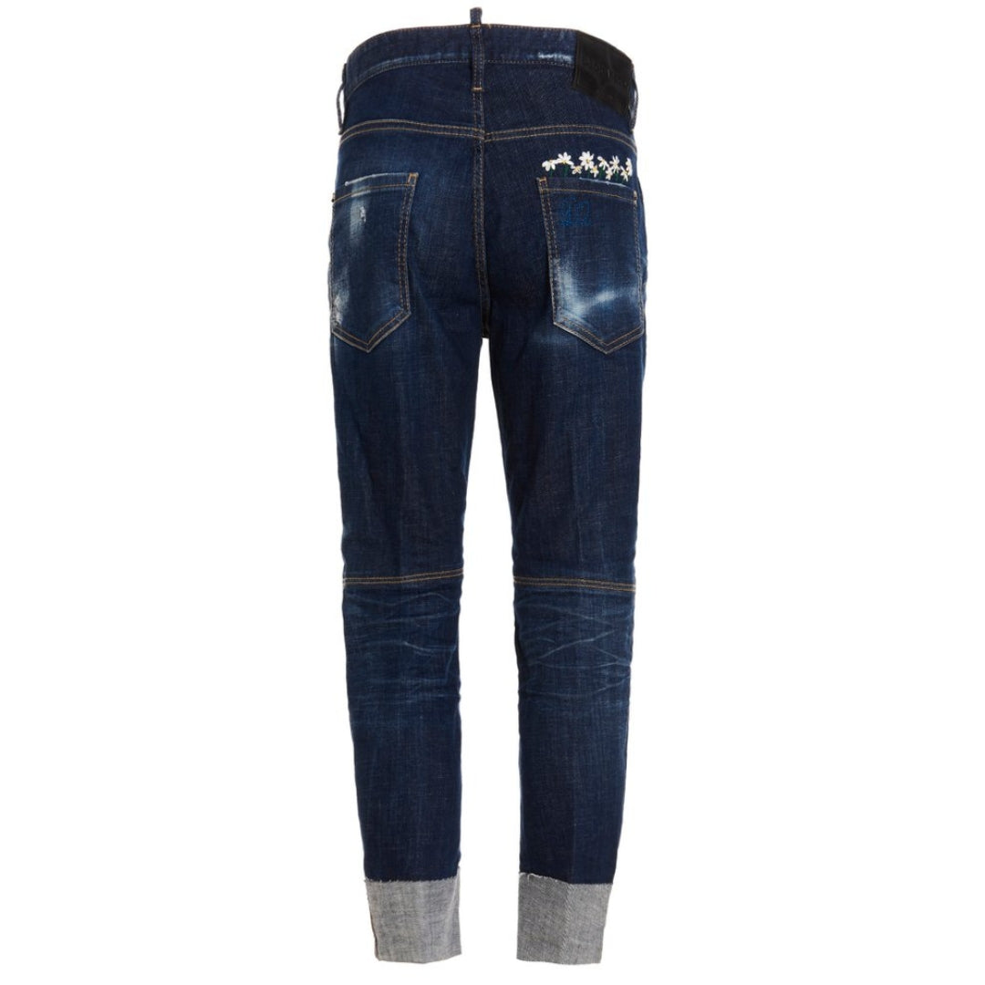 Dsquared2 Sailor Jean Dark Blue Denim Pants