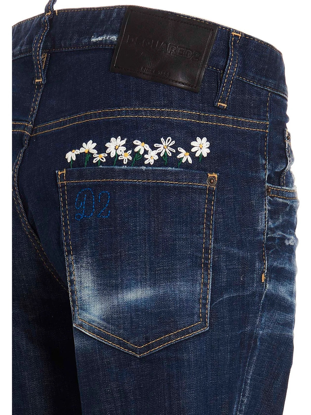 Dsquared2 Sailor Jean Dark Blue Denim Pants