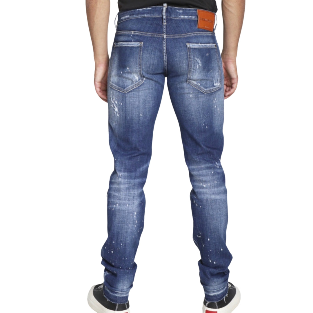 Dsquared2 Slim Jean Blue Navy Jeans