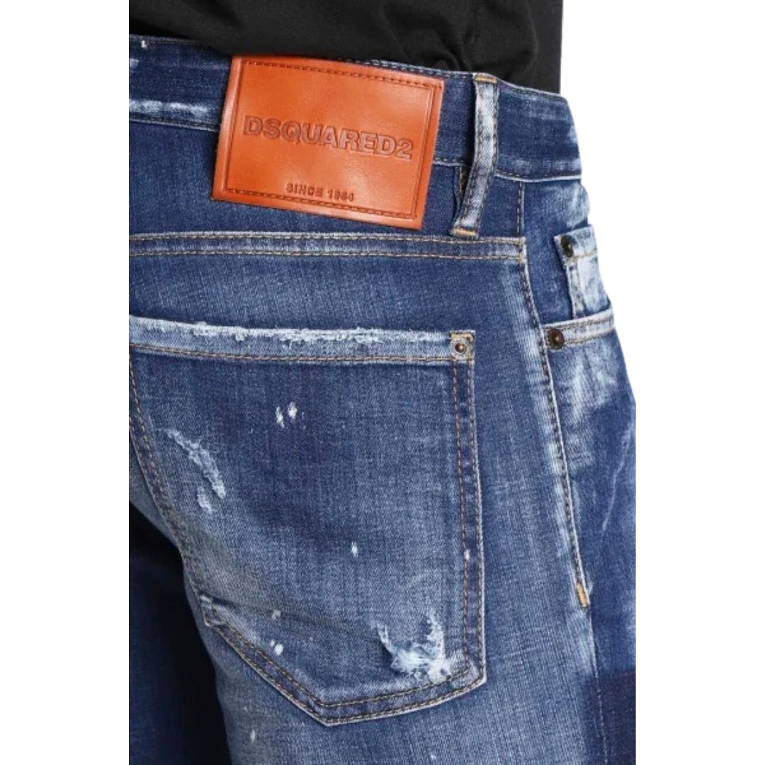 Dsquared2 Slim Jean Blue Navy Jeans